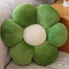 Cushion/Decorative Pillow Rainbow Flower Pillow Seat Cushion Plush Toys Plant Stuffed Dolls Cat Pet Sofa Bed Back Cushion Home Bedroom Car Decor Girl Gift 230311