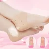 Shoe Parts Accessories 2Pcs Silicone Feet Care Socks Moisturizing Gel Heel Thin With Hole Cracked Foot Skin Protectors Lace Cover 230311