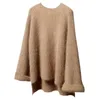 Women's Sweaters Ly 2023 Cashmere Sweater Women O-Neck Thick Knitted Winter For Warm Fluffy Female