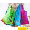 Strawberry Folding Shopping 11 Colors Home Storage Bag Reusable Grocery Tote Bag Portable Folding Shopping Convenient Pouch