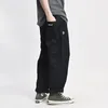 Men's Pants Safari Style Multi-pocket Cargo Trousers Men Loose Straight Casual Baggy Pants Mens Work Canvas Pants 230311