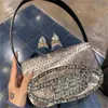 Designer pour femmes Luxury 1DR Bag Sacs à bandoulière Sacs à main en cristal Fashion Cross body party Fashion polychrome totes Pochettes portefeuilles hobo diamant sacs à main