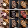 Montres-bracelets Uwood Montres en bois Hommes Bois Bambou Montre pour bracelet Quartz Mari Cadeau Relogio Masculino