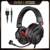 Gaming Gamer Gamer 7.1 Obrońca 3D stereo USB/typ C/3,5 mm przewodowe słuchawki do gier z mikrofonem na PC/PS4/PS5/Xbox