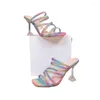 Hausschuhe Weibliche Schuhe Heels Slides Karree Bunte Sandalen Mode Gummi Flip-Flops Niedrigen 2023 Hohe Dünne Luxus Hawaiian