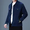 Giacche da uomo Giacca in velluto a coste di cotone autunno inverno bomber da uomo cappotto classico moda casual slim fit retro hip hop quadricolore 230311