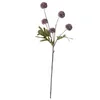 Dekorativa blommor 5st Artificial 5 Head Dandelion Home Wedding Living Room Decoration Simulation Flower Mini Table Vase