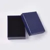 Jewelry Pouches 5pcs Paper Cardboard Boxes Storage Display Carrying Box For Necklaces Bracelets Earrings Rectangle 9.75x7.8x3.9cm