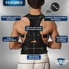 Back Support Magnetic therapy posture corrector posture corset shoulder support belt men and women braces and support belt shoulder posture 230311