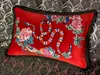 Luxury classic designer embroidery pillow case cushion cover size 35*55cm Home and car decoration creative Christmas gift Home Textiles