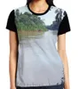 Męskie koszule t-shirt Amazonian River T-shirt mężczyzn TEE TEE Kobiet Koszulka Śmieszna druk o krótkie rękawie