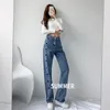 Jeans Femme Jean à jambes larges femme Cargo femmes vêtements pantalon taille haute Jean short d'été pantalon femme élégant Y2k vêtements Harajuku 230311