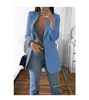 Women's Suits Blazers Women's Europe and the United States spring and autumn explosions fashion lapel Slim cardigan temperament large size suit jacket 230311