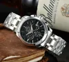 Nieuwe luxe heren horloges zes steken automatisch mechanisch horloge Designer polshorloges topmerk roestvrijstalen riem modecadeau