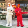 Easter Rabbit Mascot Costume Animal Halloween Party Dress-Up Outfit Adult Suit Cartoon Character Mascot Zodiac Rabbit