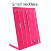 Jewelry Boxes Necklace Pendant Display Stand Women Jewelry Organizer Holder Storage Case Bracelet Display Rack 230310