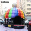 Comercial colorido de 3/4m de diâmetro inflável Disco Dome Music Music Castle Party Jumping Bouncer para venda