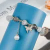 Bracelets Butterfly opal women's 2023 new high-grade crystal bracelet light luxury gifts for girlfriends