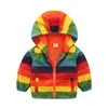 Tench Coats 어린이 의류 2023 스프링 베이비 후드가있는 재킷 소년 서브 마카인 지퍼 선 자연 화면 얇은 안티 바람 230311