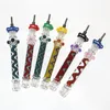 hookahs Pyrex Oil Burner Pipes Spoon Glass Hand Pipe Pipes Tobacco Dry Herb For Silicone Bong Glass Bubbler