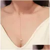 Jewelry Clavicle Pearl Pendant Necklaces Adjustable Fashion Mother Shellfish Necklace For Women 0 7Qf T2 Drop Delivery Wedding Party Dhgmn