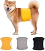 Vêtements pour chiens lavables pour animaux de compagnie pantalons physiologiques masculins sous-vêtements sanitaires réutilisables bande de ventre bande fournitures de couches en coton