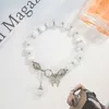 Bracelets Butterfly opal women's 2023 new high-grade crystal bracelet light luxury gifts for girlfriends