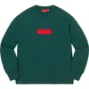 Moletom de 23ss Box Crewneck Mulheres masculinas Novo Bordado clássico grosso de manga longa de outono de outono do inverno Sweater casual suéter TJammwy65