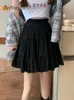 Faldas Beiyingni Kawaii Y2K Mini mujer estampado Floral verano moda coreana Preppy A-line falda niñas suelta alta cintura Faldas Jupe