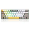 N K530 Pro Wireless RGB Mechanical Keyboard Bluetooth/2.4 GHz/Wired 3-Mode 61 Keys Hot Swap Socket Tactile Brown Switch