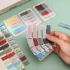 100 Sheets Morandi Color Sticky Notes Memo Pad Self Adhesive Bookmark Sticker School Office Stationery Supplies