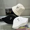 디자이너 버킷 모자 여성 남성용 럭셔리 브랜드 모자 패션 Sunhat Casquettes 낚시 야구 모자 여름 핏 모자 넓은 브림 모자 3 색