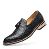 Dress Shoes Men Breathable Leisure Fringe Flats Slip on Vintage Loafers Fashion Men Casual Dress Driving Shoes 230311