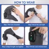 Other Massage Items Heating Massage Device Infrared Therapy Vibration Electric Shoulder Massager Wrap Belt For Neck Back Body Arthritis Relief Pain 230310