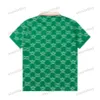 Xinxinbuy Men Designer Tee T Shirt 23SS Pięciocząsteczkowy nadruk z krótkim rękawem bawełniane kobiety czarne białe niebieskie zielone czerwone czerwone xs-2xl