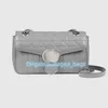 Подлинная кожаная камера путешествие Marmont Camera Sagcemys Dexourys Дизайнеры клапают сумочка плеч