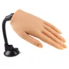 Nail Practice Display Silicone Fake Hands With Stand Nail Art Practice Hand Can Insert False Nails Display Nail Sticker and Jewelry Nail Art Tools 230310