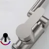 Bathroom Sink Faucets 304 Stainless Steel Basin Faucet Water Tap Bathroom Faucet Finish Single Handle Water Sink Tap Mixer Bath Faucets 230311