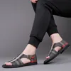 Sandaler Men Sandaler Summer Sandals Men's Non-Slip Shoes Unisex Badrums tofflor Bekväma tofflor Herrstrand flip flops Size38-48 230311