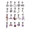 Borse portaoggetti Kit per realizzare braccialetti con ciondoli Abbaglianti braccialetti colorati con perline di cristallo fai-da-te per ragazze Forniture di gioielli Perline Regali artigianali