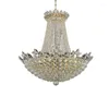 Chandeliers American Luxurious K9 Crystal Chandelier Art Deco Modern Lights Fixture European EL LED 홈 실내 조명