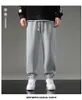 2023 calça masculina de verão solta calça de moletom de algodão Blend Sports Sports Sports Casual Size M-5xl 71UN#
