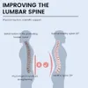 Massaggiatore per la schiena Massaggio alla schiena magnetico Rilassamento muscolare Barella Correttore per la terapia della postura Stretching per la schiena Barella per colonna vertebrale Supporto lombare Sollievo dal dolore 230310