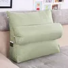 Cushion/Decorative Pillow Comfort Soft Bed Rest Reading Pillow Big Wedge Adult Backrest Lounge Sofa Cushion Back Support For Sitting Bed Pillow 230311