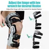 Elbow knäskydd neenca Avlastare ROM Knee Brace gångjärn Stabilisator Justerbart återhämtningsstöd för ACL MCL PCL Injury Meniscus Tear Arthritis 230311