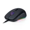 N M718-RGB Wired Gaming Mouse 10000 DPI Högprecisionsprogrammerbar datormus 10000 DPI för bärbar dator PC-spelare