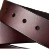 Belts Fashion Brand de haute qualité Men de luxe CELaire en cuir authentique pour les boucles de broches en métal