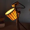 Night Lights LED Light Battery Powered Rust-proof Stoving Varnish Multi-functional Abstract Man Ornament Lamp Party Supplies
