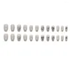 Faux Ongles 24Pcs Belle Haute Brillance Dames Faux Lisse Décoratif