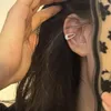 Rücken Ohrringe 925 SilberKleine Haarnadel Ohrclip Damenmode Pendler ohne Piercings. Nischenknochen Inswind